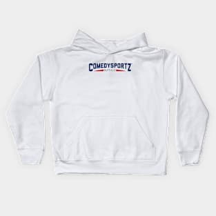 ComedySportz Buffalo - City Text Kids Hoodie